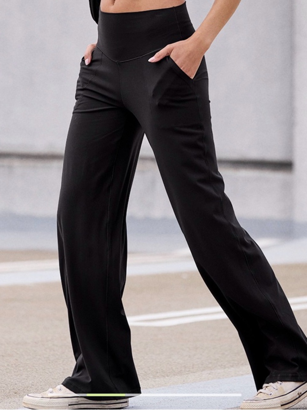 Aerie Wide Leg Xtra High Waisted Trouser